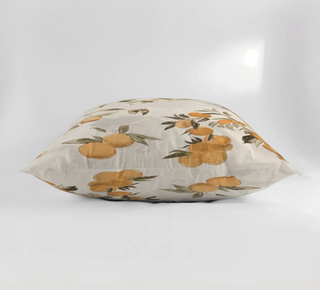 Oranges Boho Watercolor cuscino da apoloprints