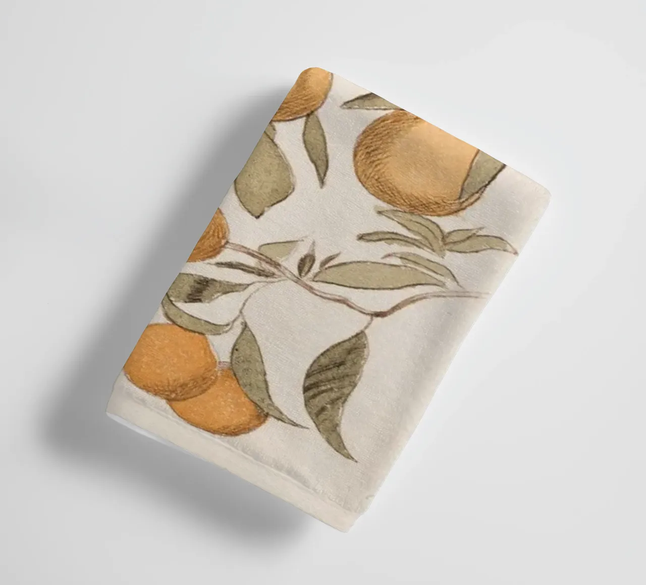 Oranges Boho Watercolor asciugamano da bagno da apoloprints