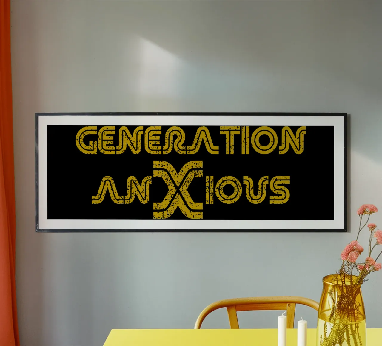 Funny Generation Anxious Sarcasm hahnemühle by sillyindustries