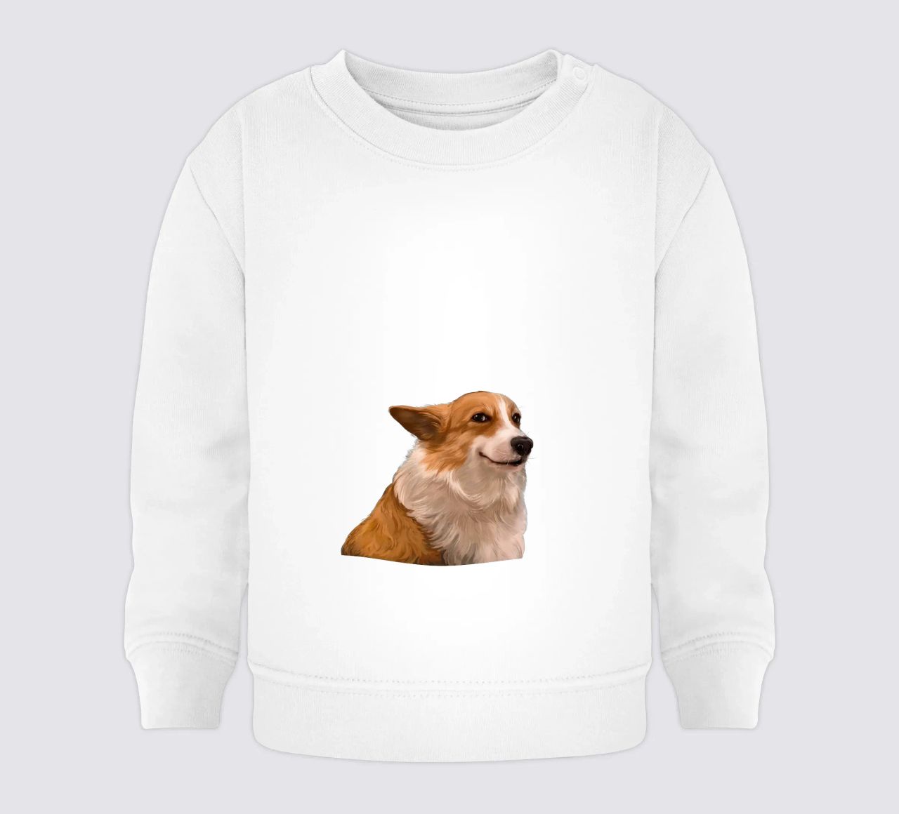 Sneaky Corgi felpa neonato da Laura Graves