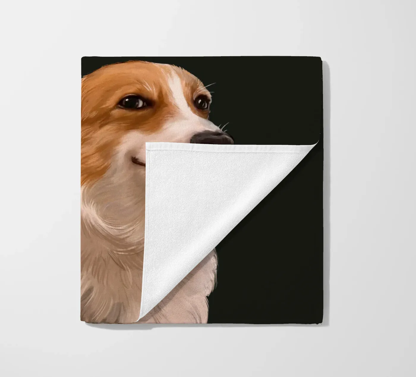 Sneaky Corgi telo mare da Laura Graves