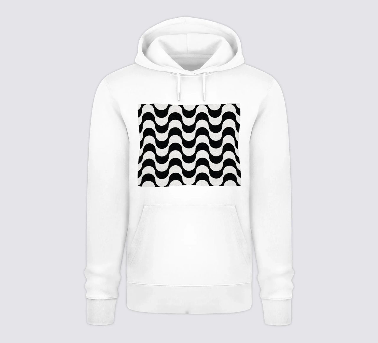 Rio Copacabana Beach Pattern felpa con cappuccio da apoloprints
