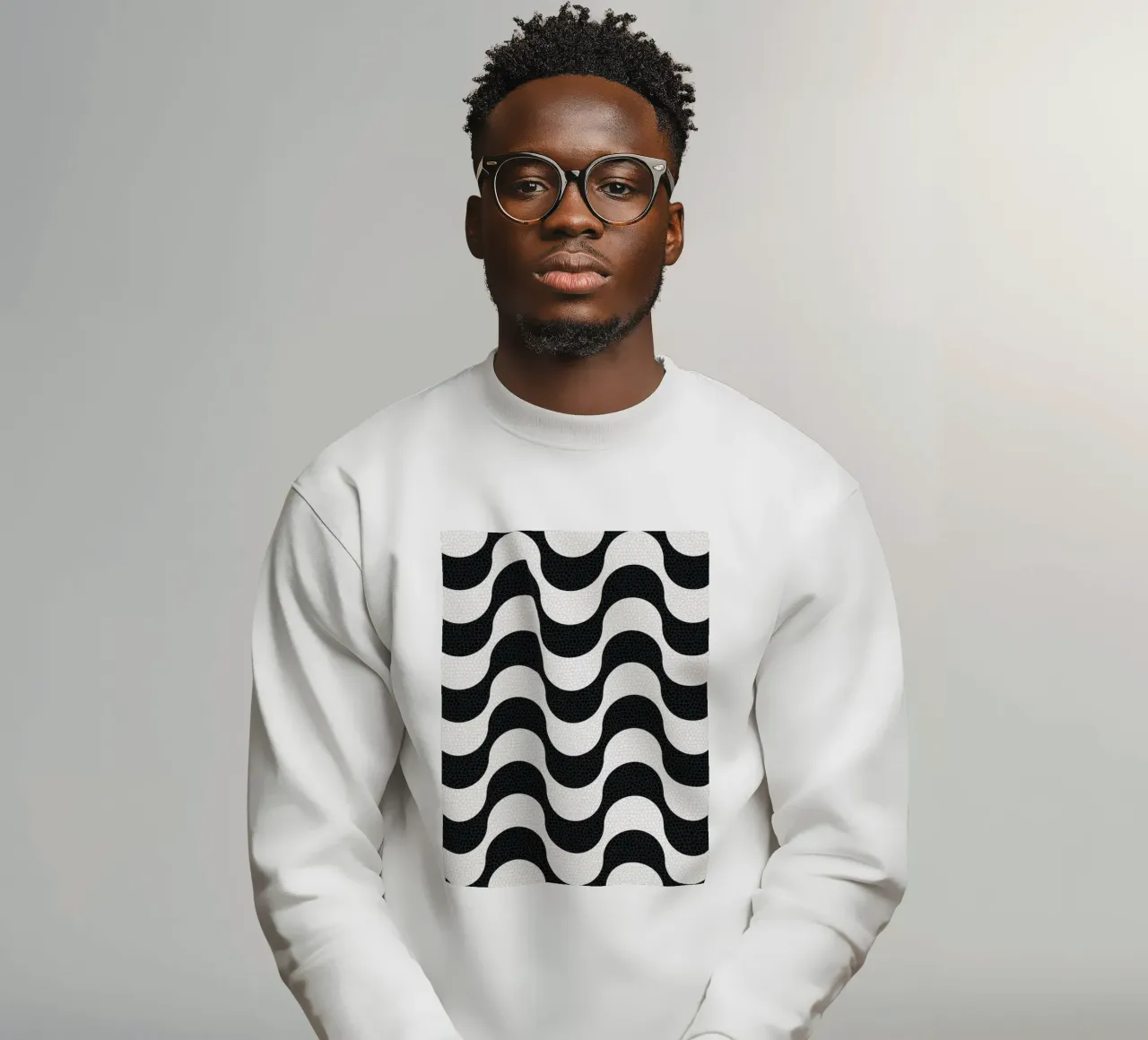 Rio Copacabana Beach Pattern felpa da apoloprints