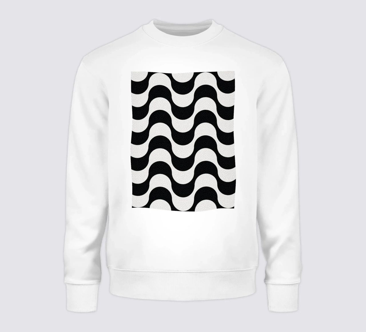 Rio Copacabana Beach Pattern felpa da apoloprints