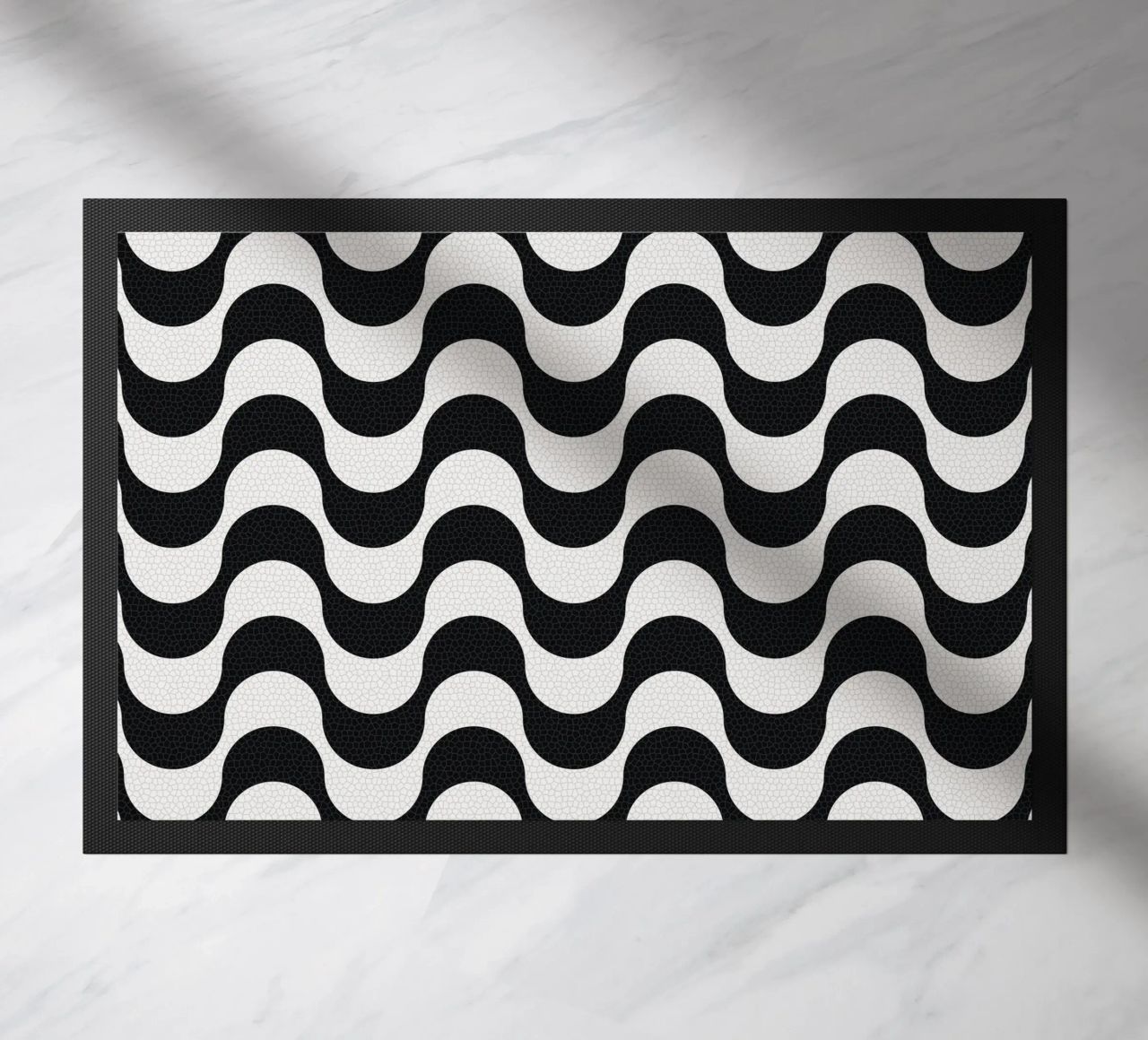 Rio Copacabana Beach Pattern zerbino da apoloprints