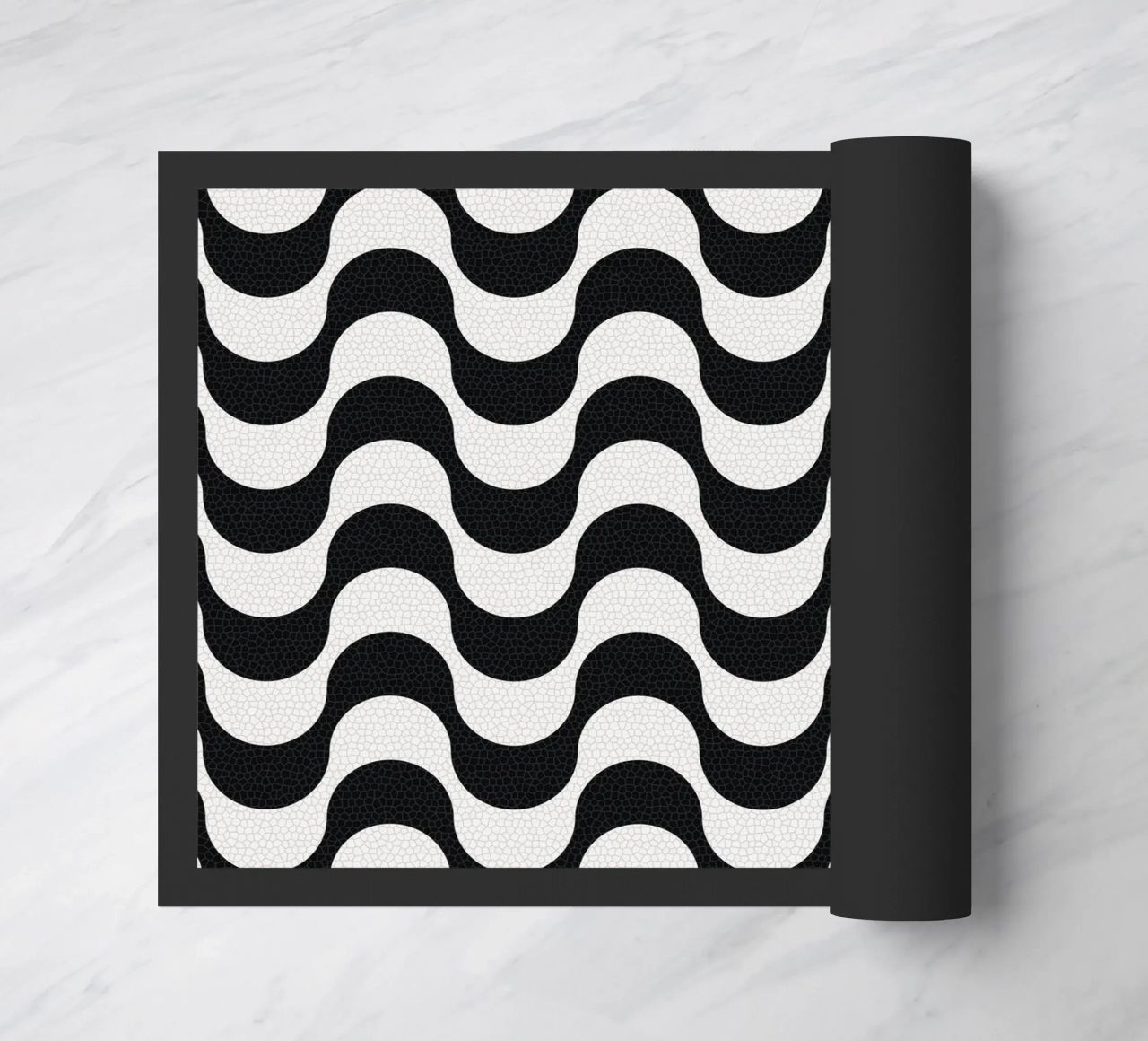 Rio Copacabana Beach Pattern zerbino da apoloprints