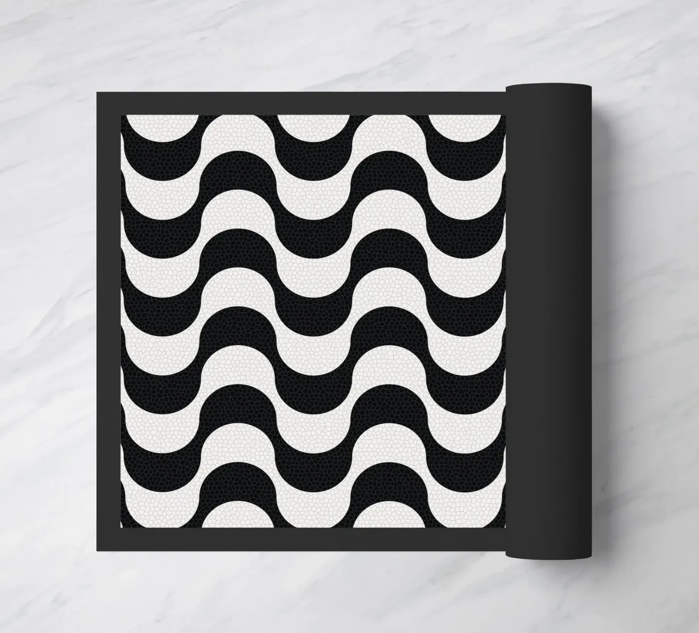 Rio Copacabana Beach Pattern zerbino da Apolo Prints