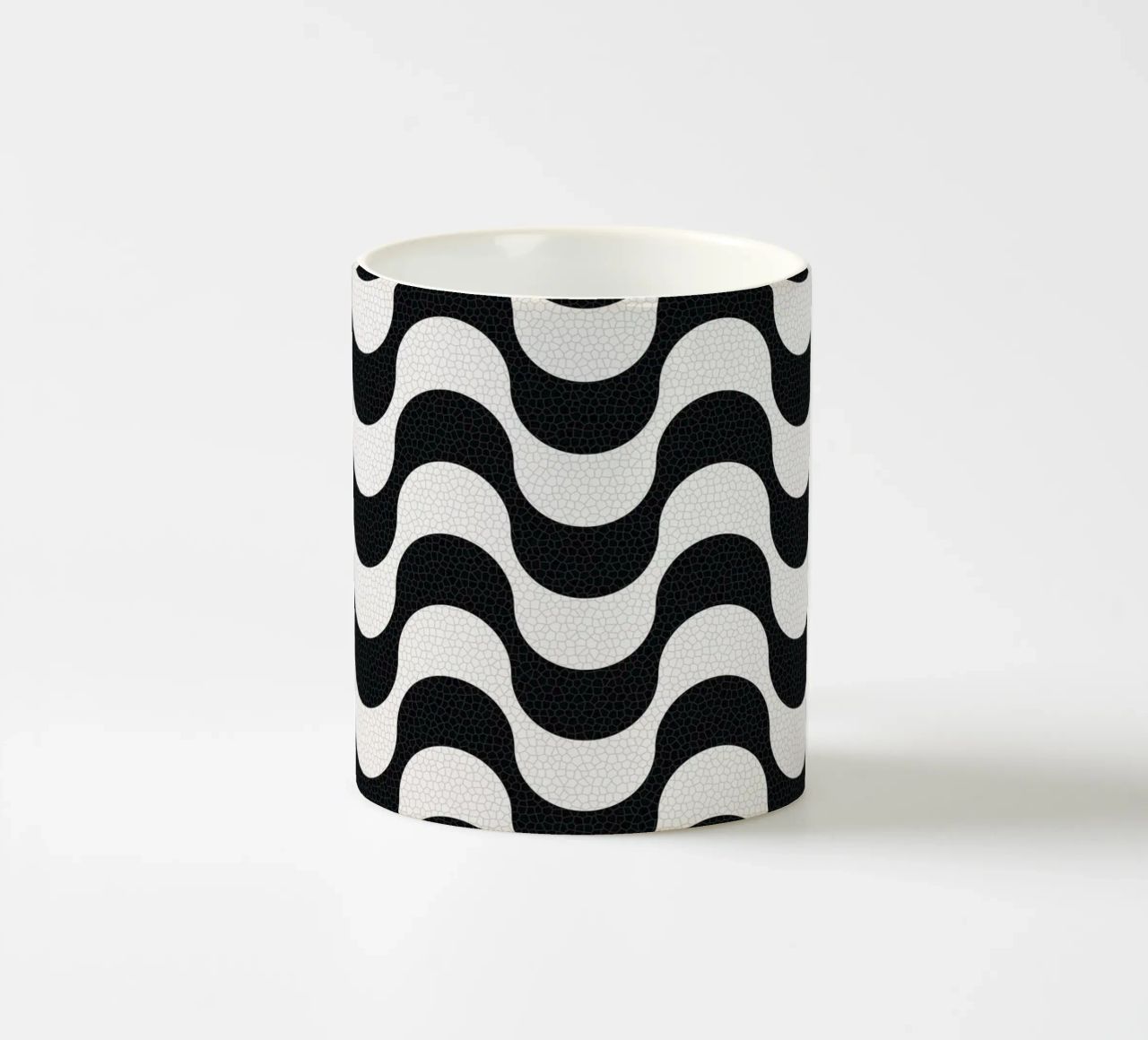 Rio Copacabana Beach Pattern tazza in ceramica da apoloprints