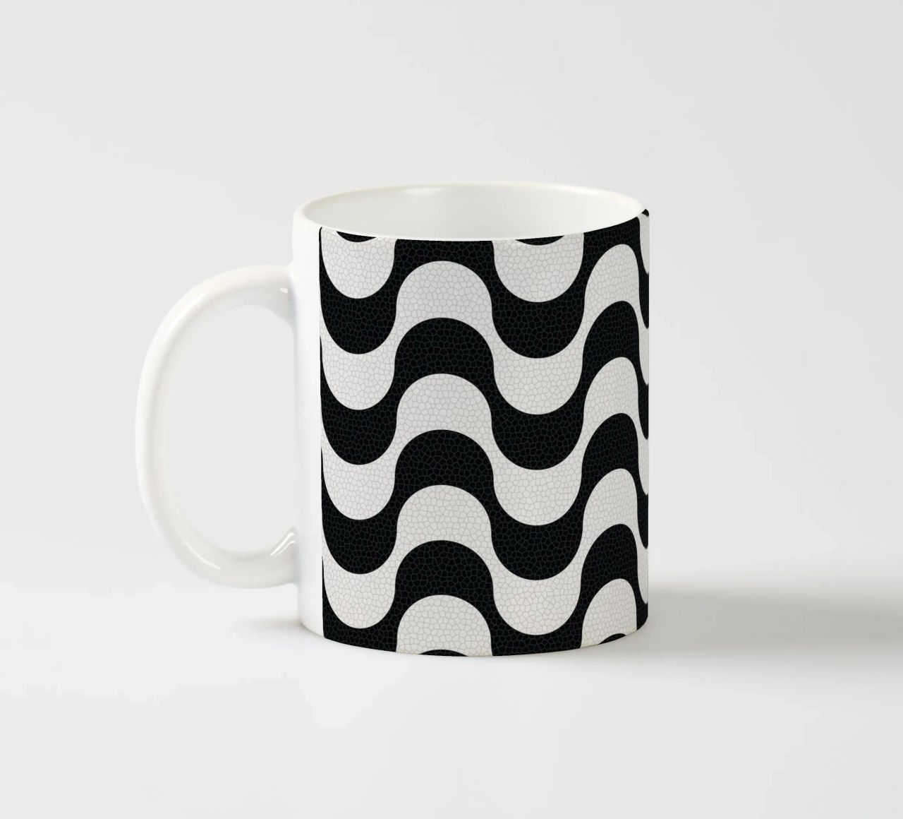 Rio Copacabana Beach Pattern tazza in ceramica da apoloprints
