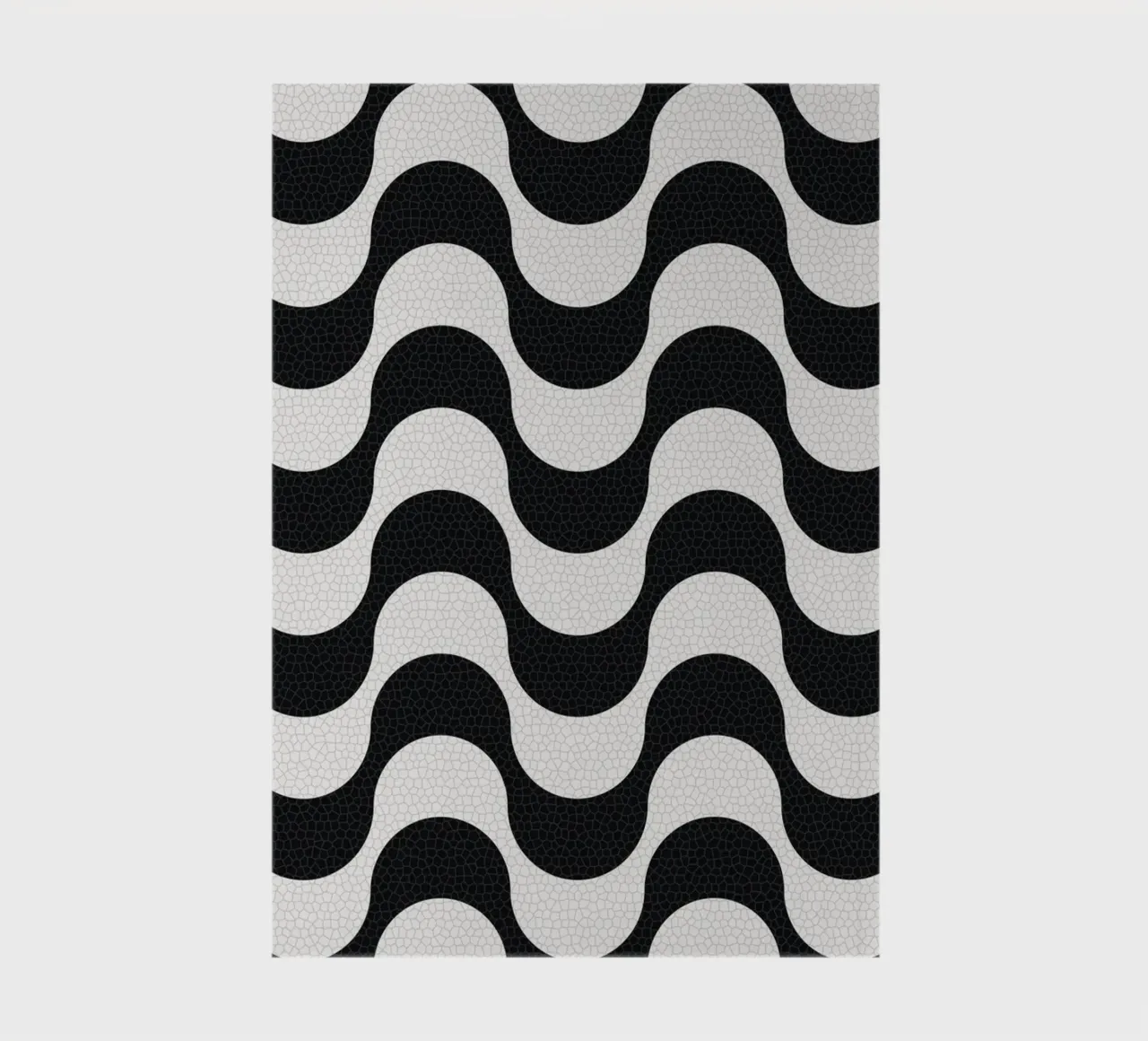 Rio Copacabana Beach Pattern notebook by apoloprints