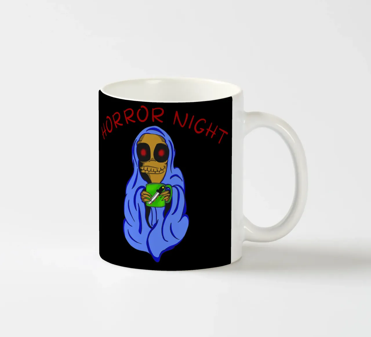 Una simpatica notte dell'orrore tazza in ceramica da sillyindustries