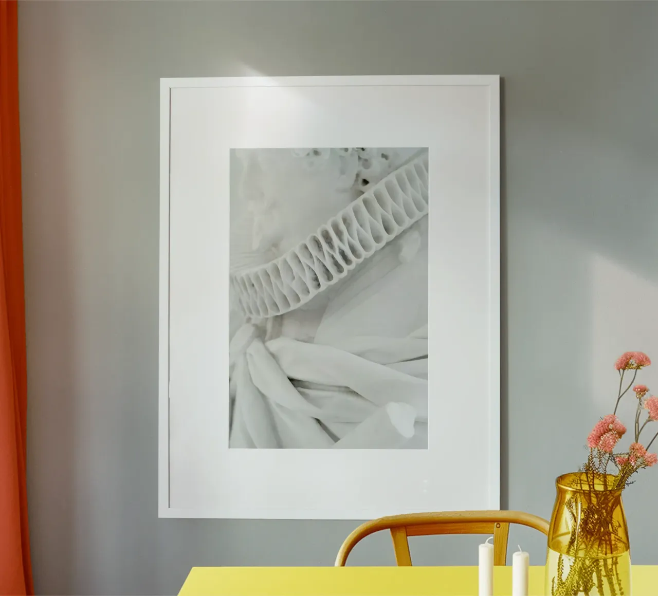 Vain Boy poster con telaio in legno da Paul Aidan Perry