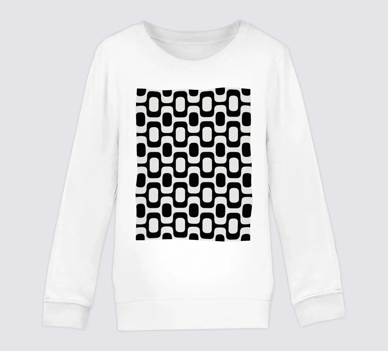 Rio Ipanema Beach Pattern felpa bambino da apoloprints