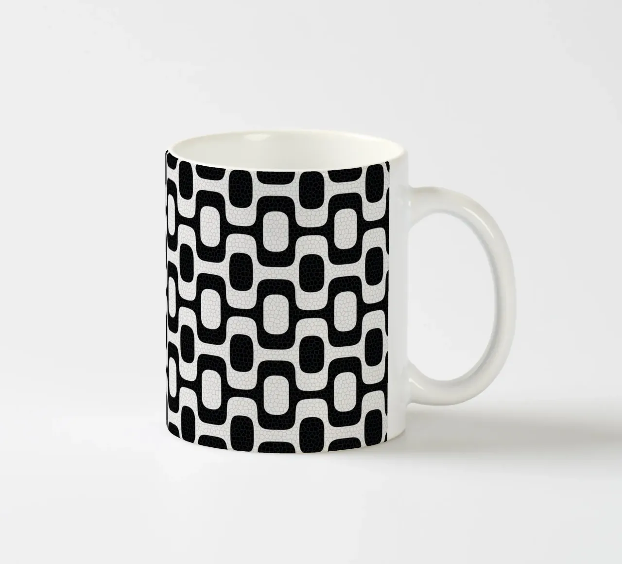 Rio Ipanema Beach Pattern Keramik Tasse von apoloprints