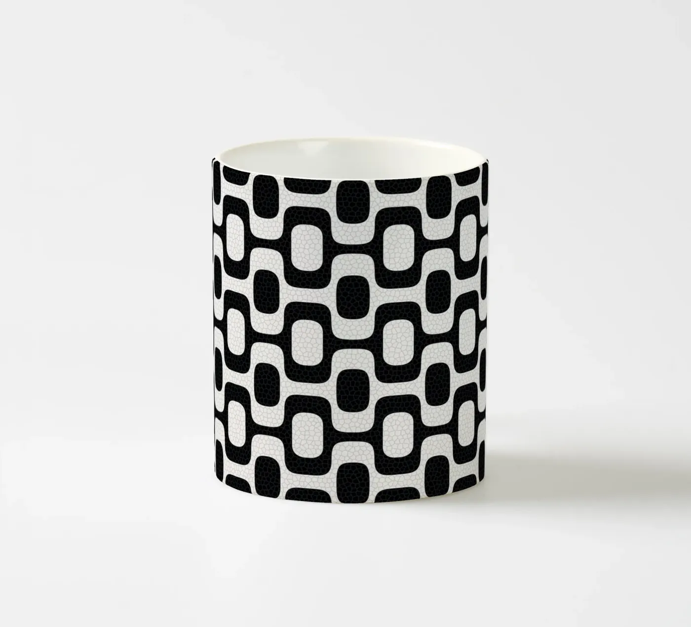 Rio Ipanema Beach Pattern tazza in ceramica da Apolo Prints