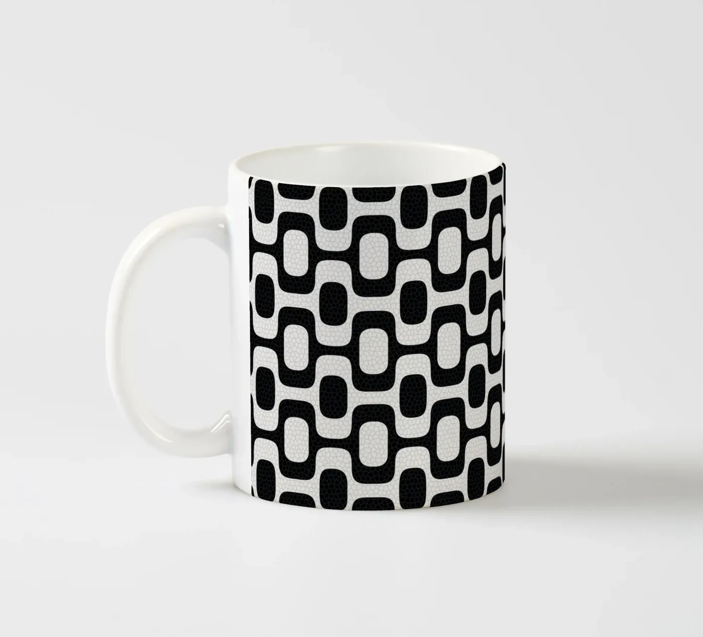 Rio Ipanema Beach Pattern tazza in ceramica da Apolo Prints