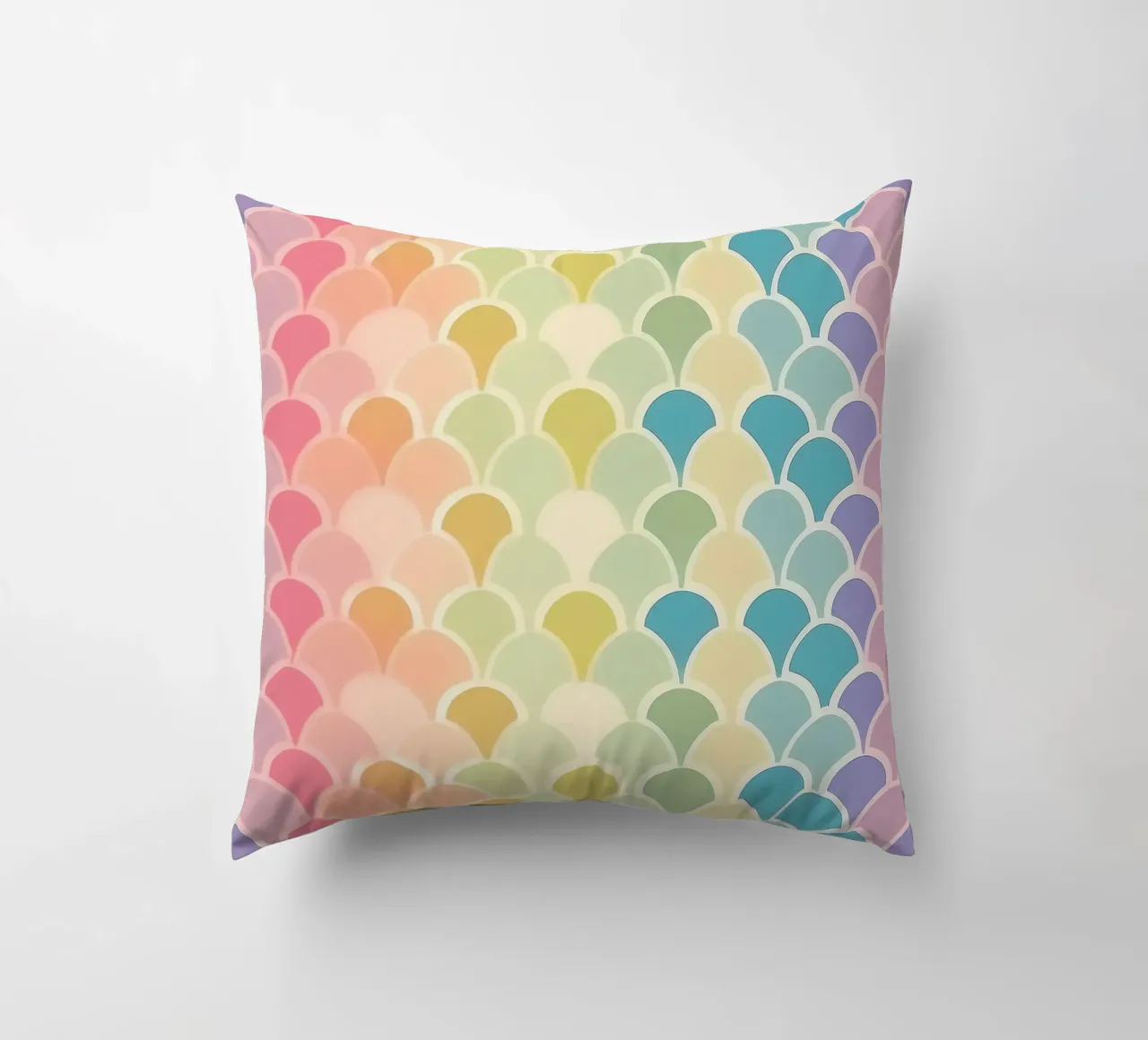 Modelli arcobaleno pastello: Design stravagante per ogni stanza cuscino da HoneyDesignsByK