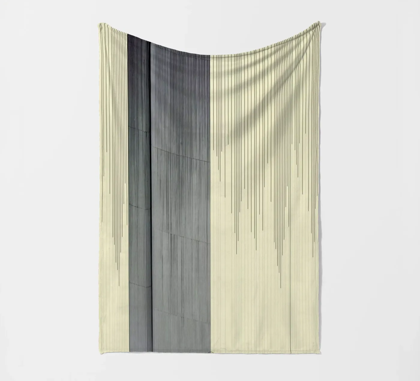 Gray fleecedeken van Nicolas Messaritis