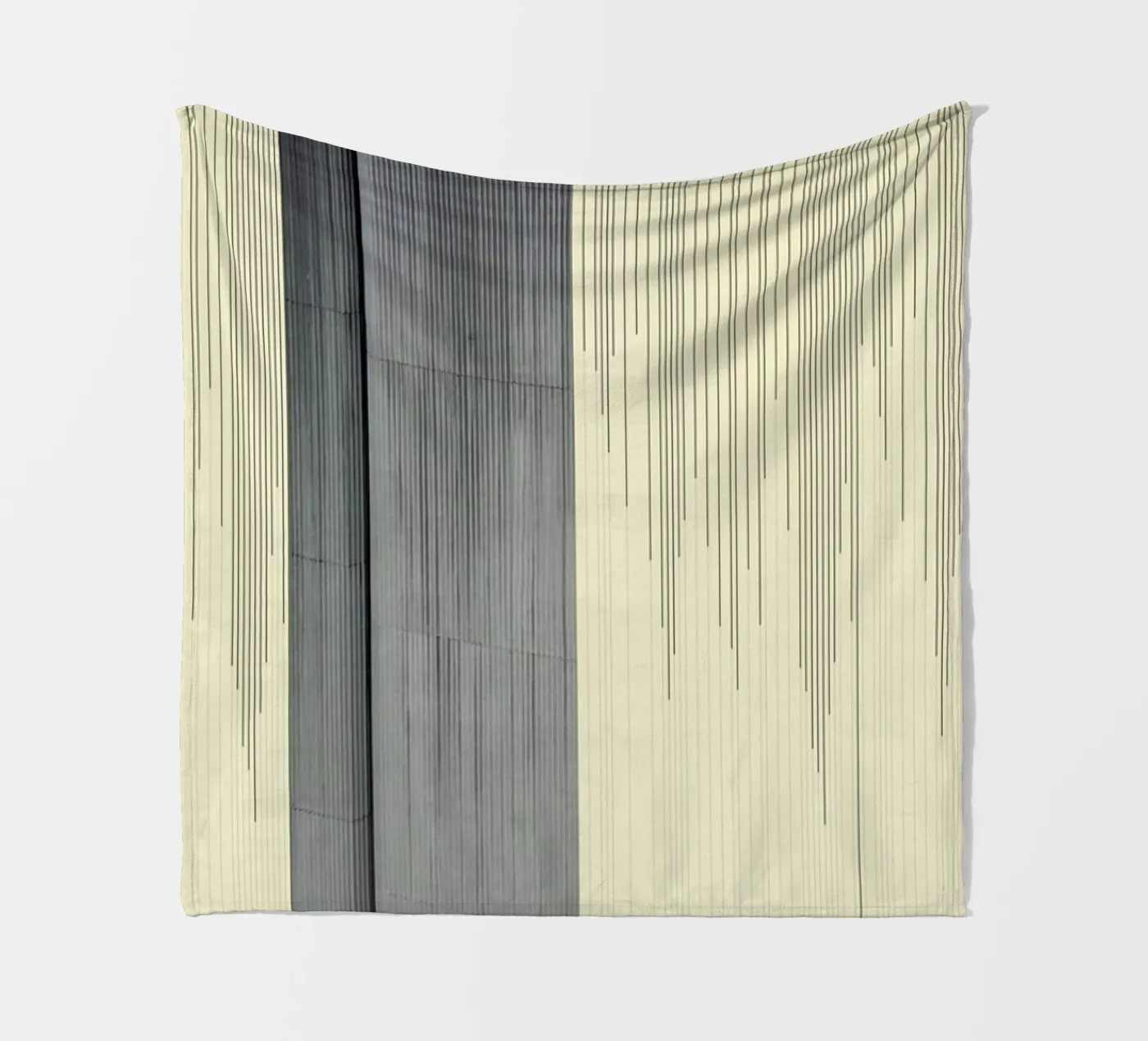 Gray fleecedeken van Nicolas Messaritis