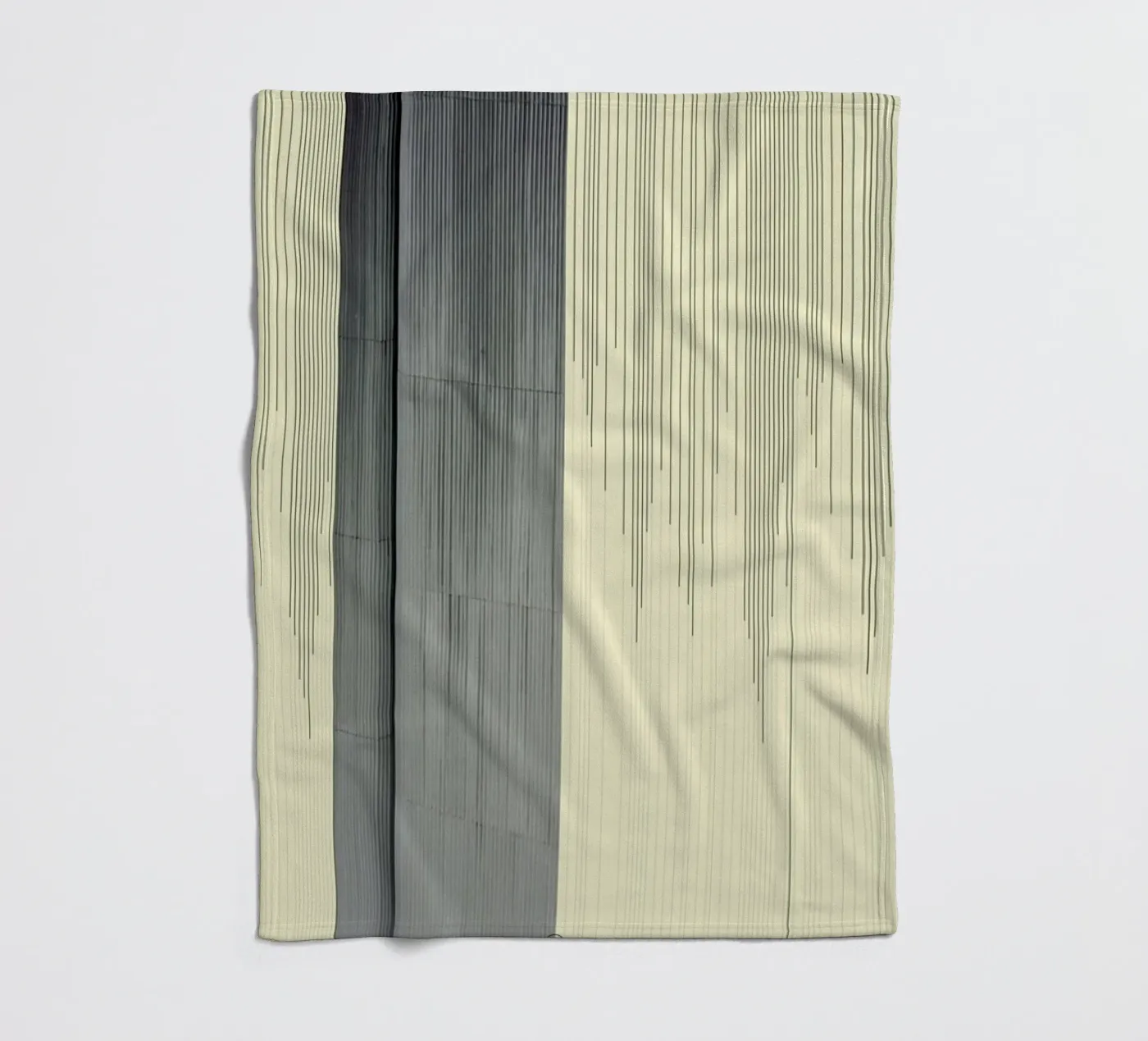 Gray fleecedeken van Nicolas Messaritis