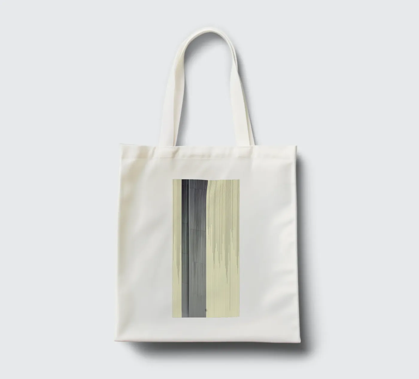 Gray tote bag by Nicolas Messaritis