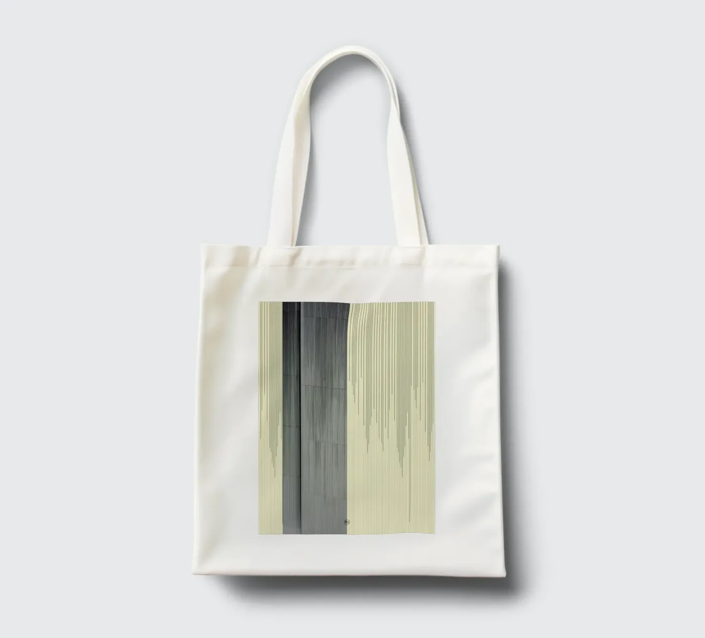 Gray borsa in juta da Nicolas Messaritis