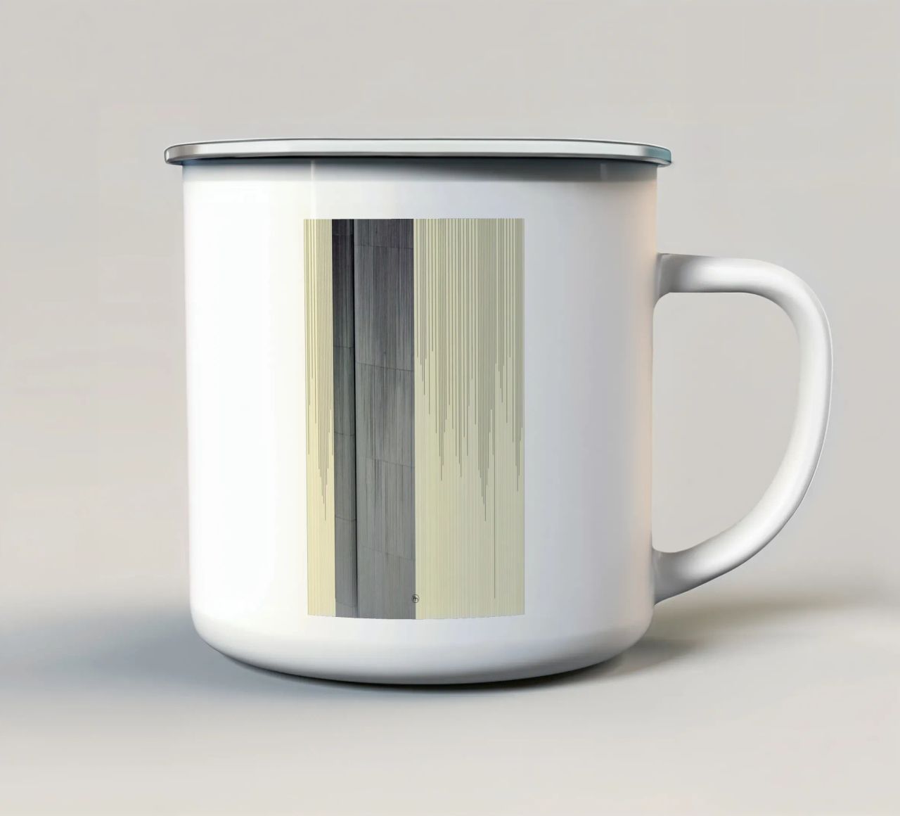 Gray tazza in smalto da Nicolas Messaritis