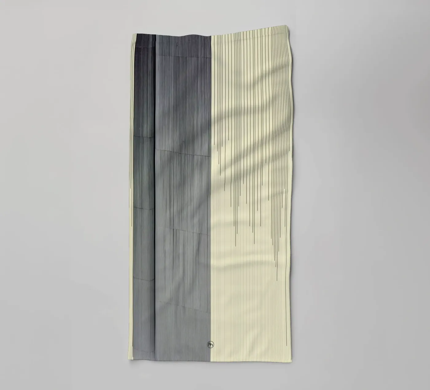 Gray badhanddoek van Nicolas Messaritis