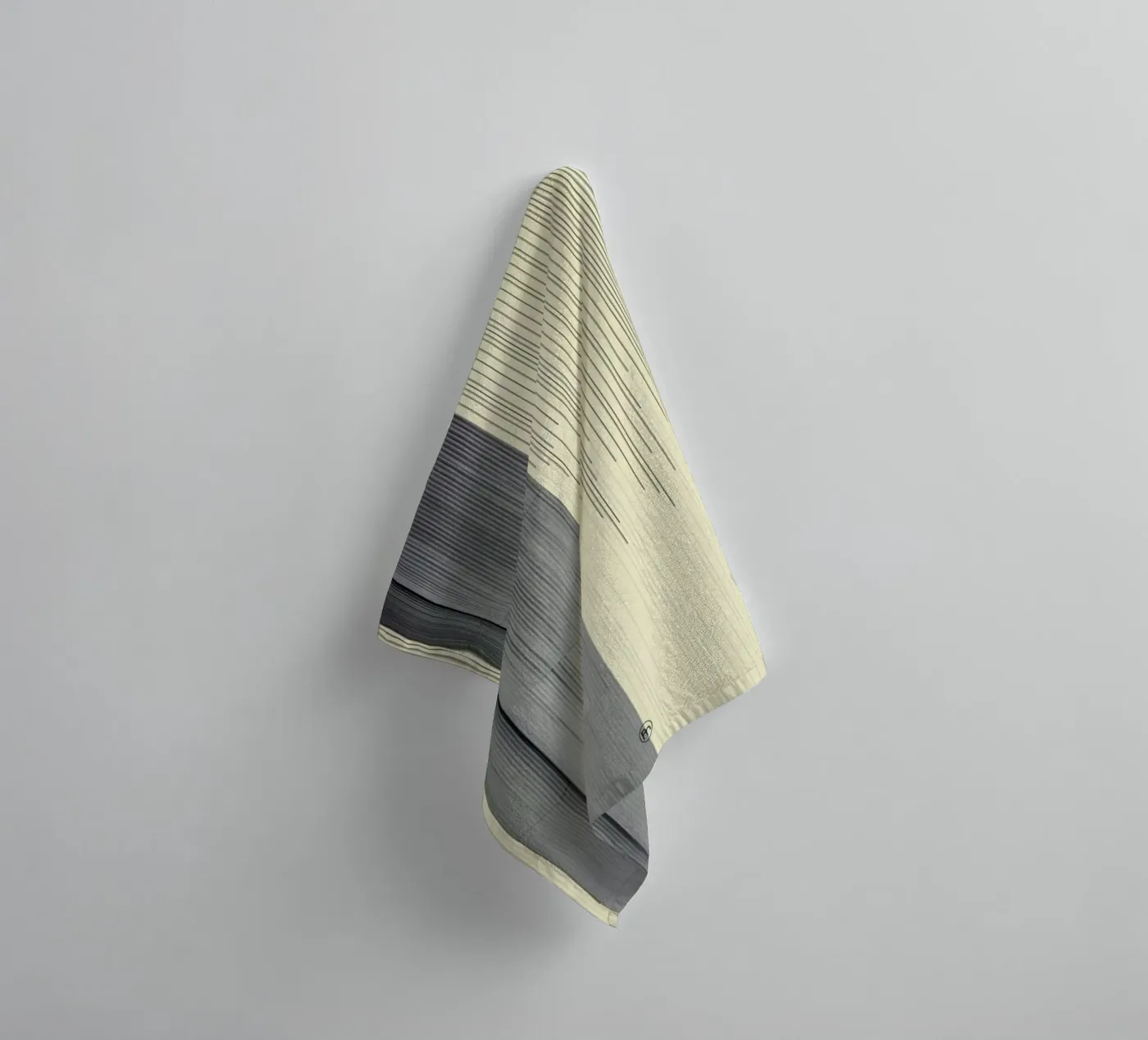 Gray badhanddoek van Nicolas Messaritis