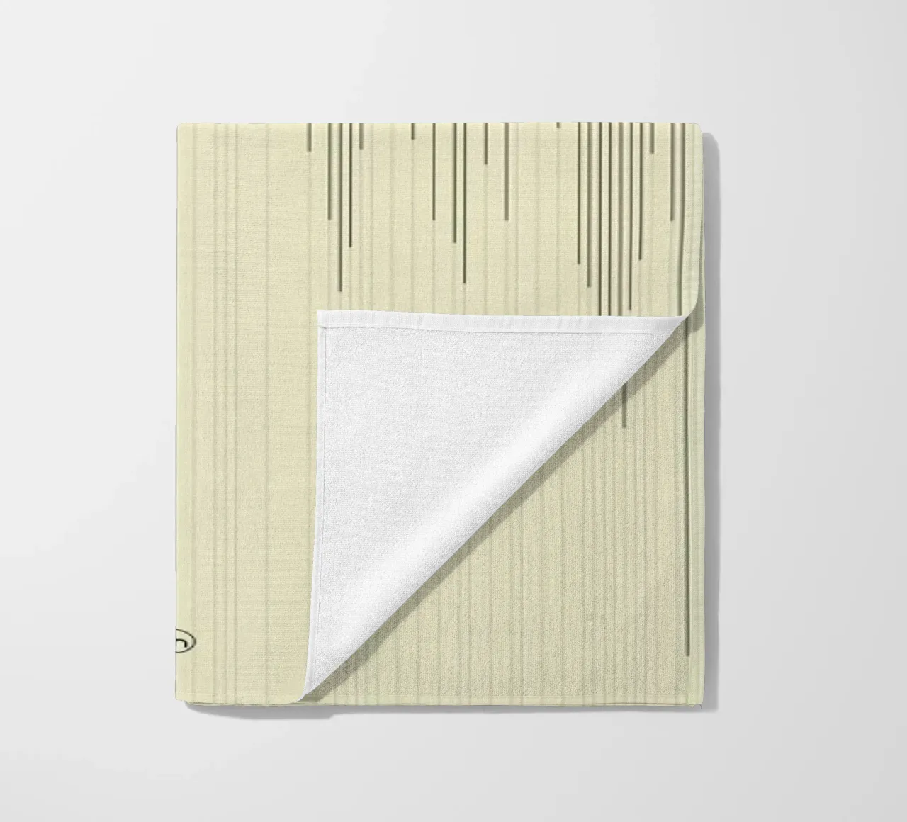 Gray Strandtuch von Nicolas Messaritis