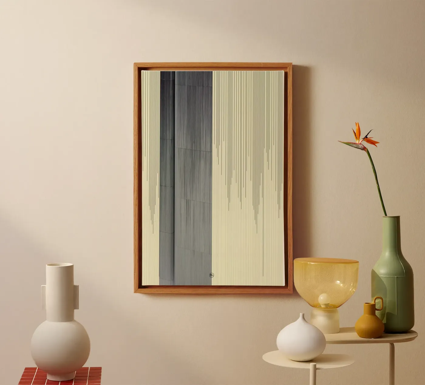 Gray Leinwand von Nicolas Messaritis