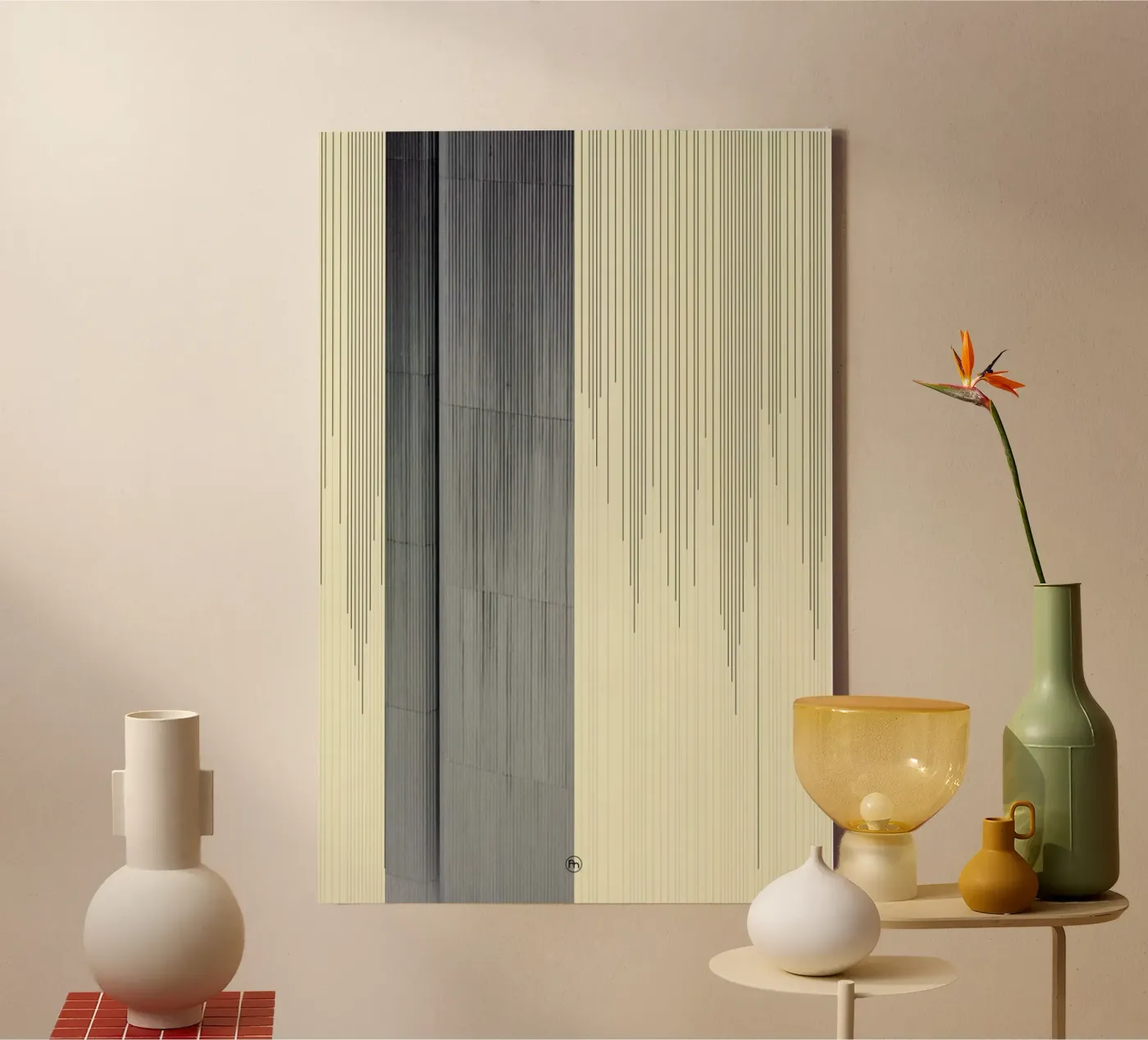 Gray Leinwand von Nicolas Messaritis