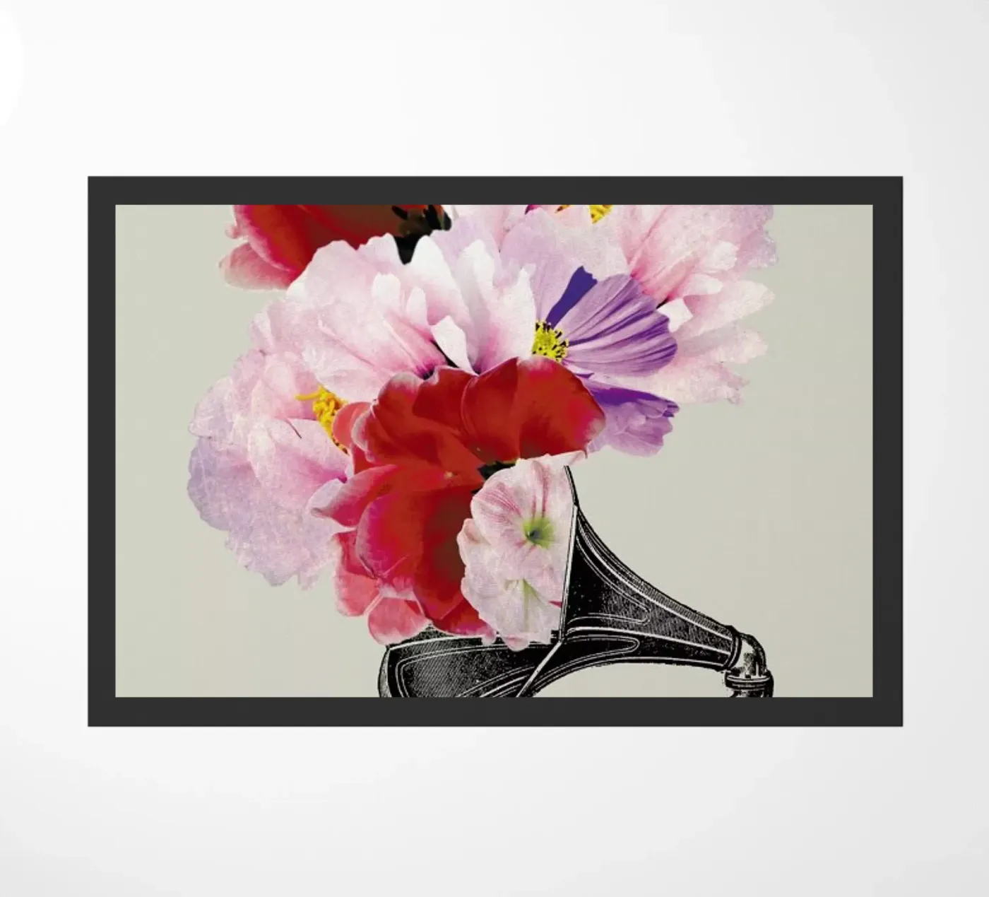 Blumophon doormat by Amy & Kurt