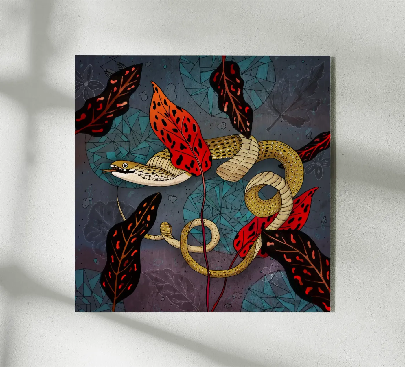 L'anno del serpente plexiglass da AnimalArt