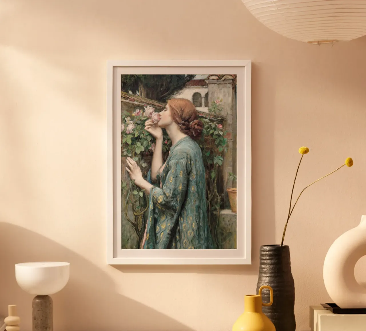 The Soul of the Rose poster con telaio in alluminio da apoloprints