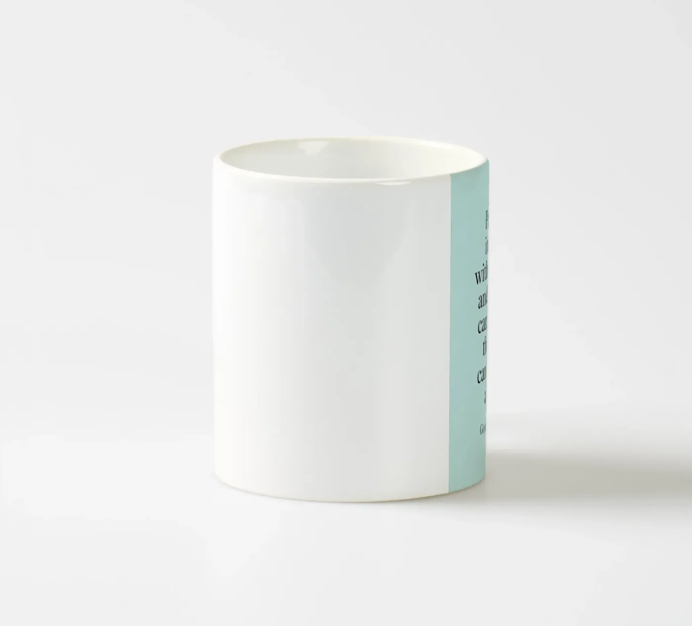 progress is impossible ceramic mug by logic