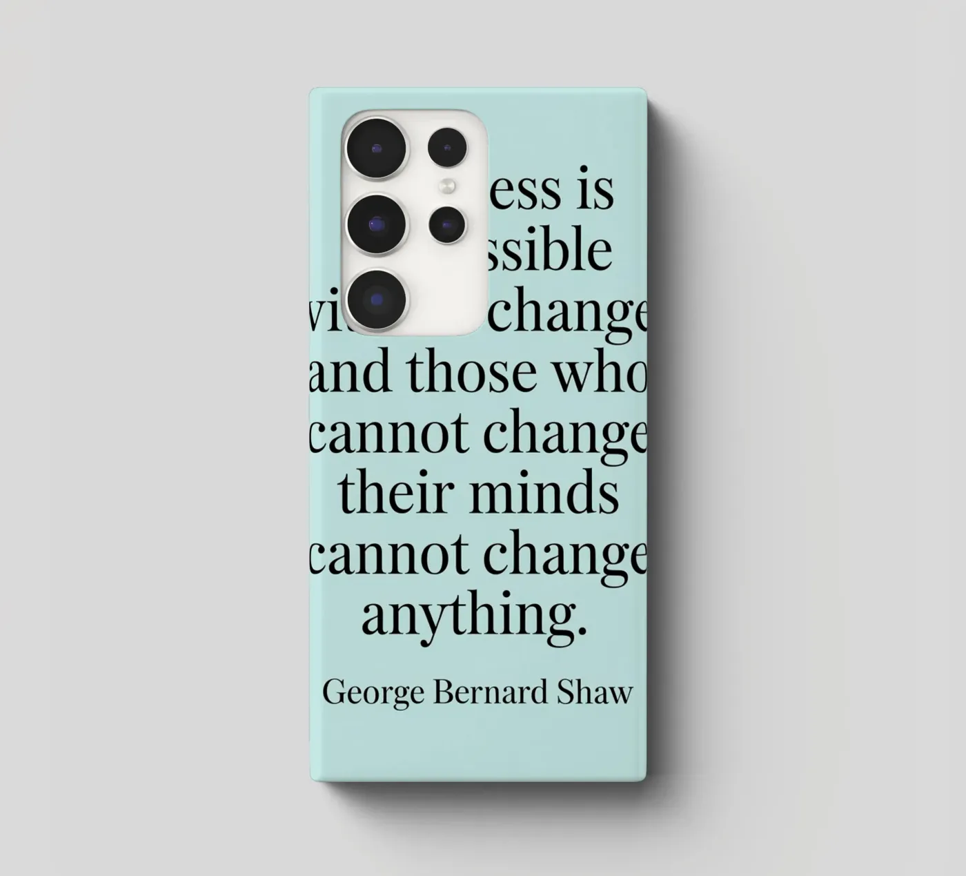 progress is impossible coque samsung de logic