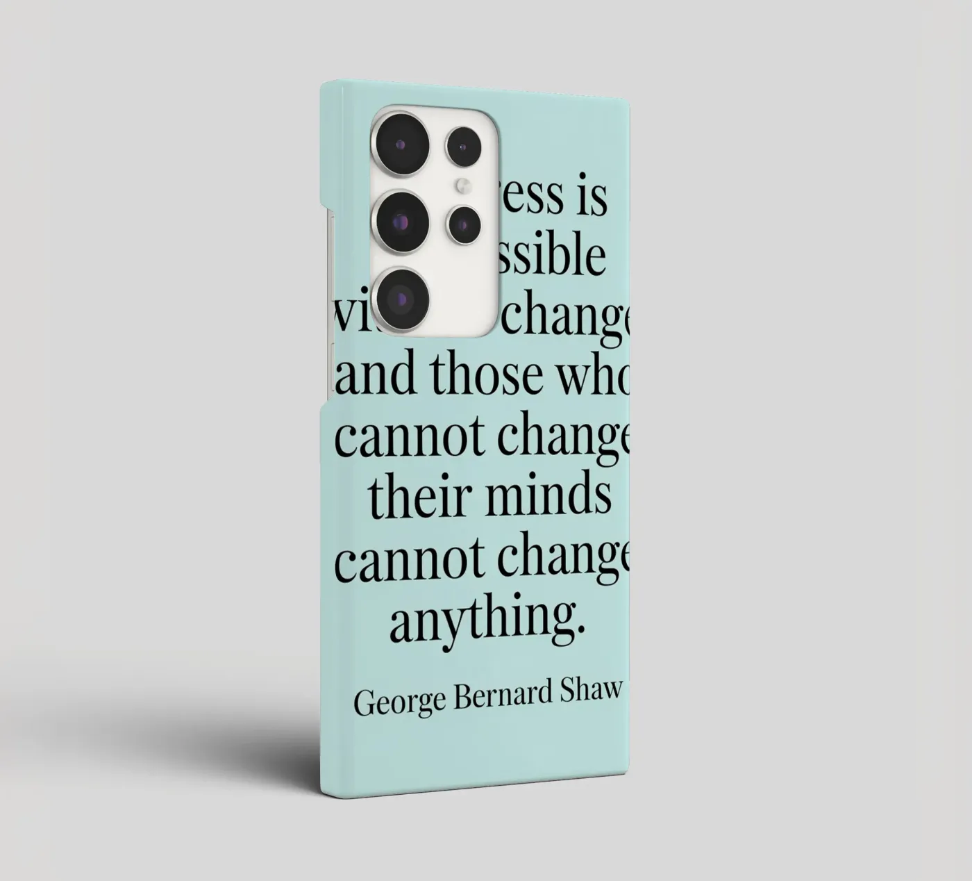 progress is impossible coque samsung de logic