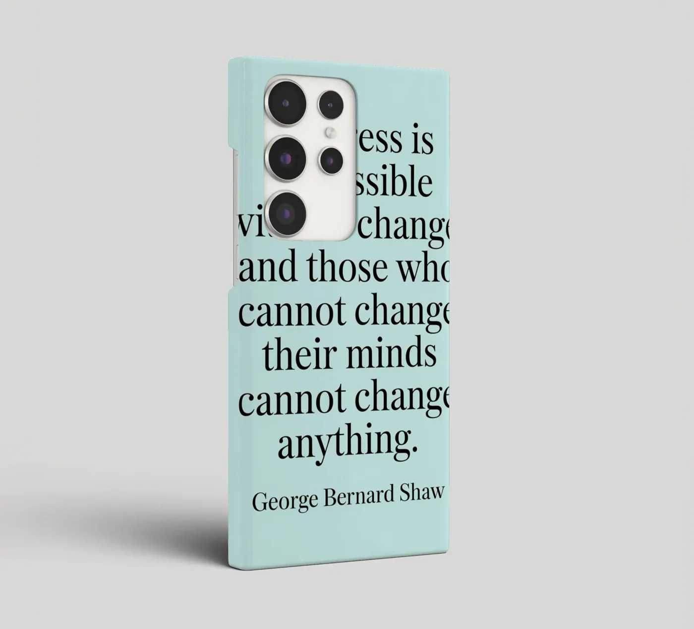 progress is impossible coque samsung de logic