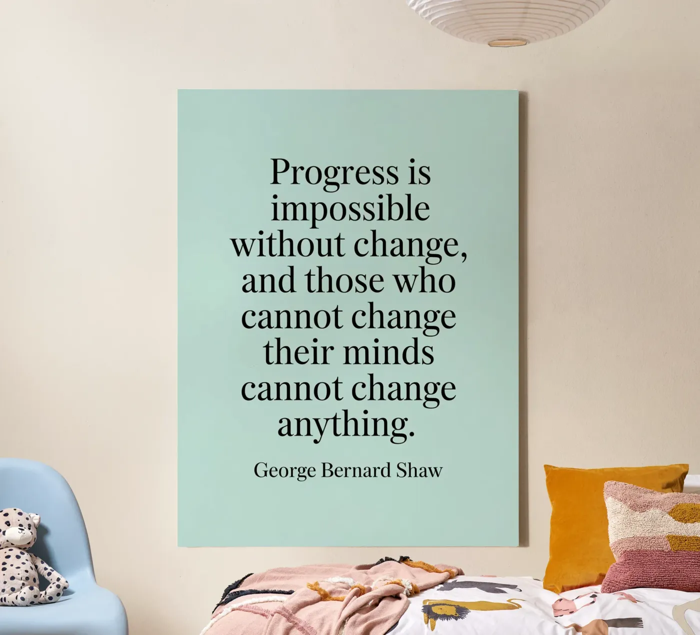 progress is impossible toile de logic