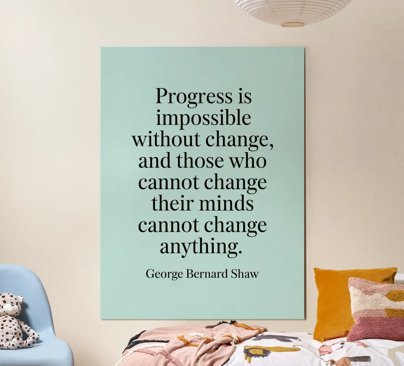 progress is impossible poster by logic