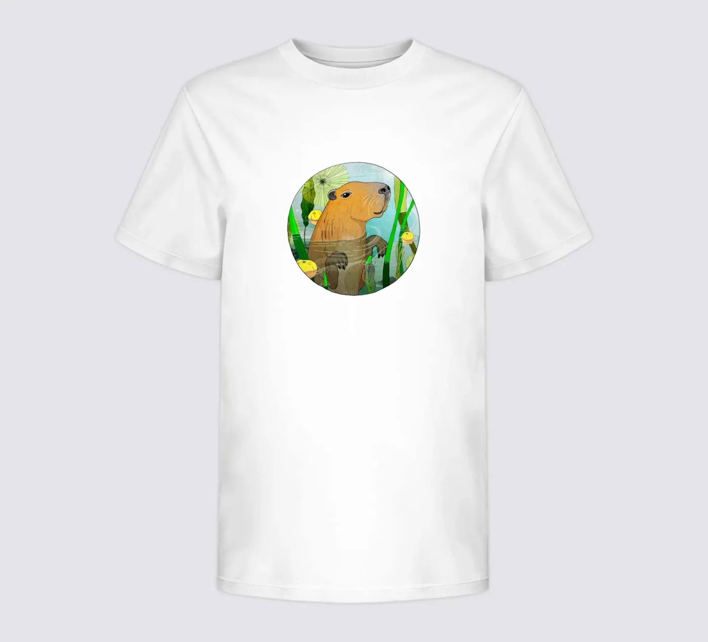 Capibara t-shirt bambini da AnimalArt