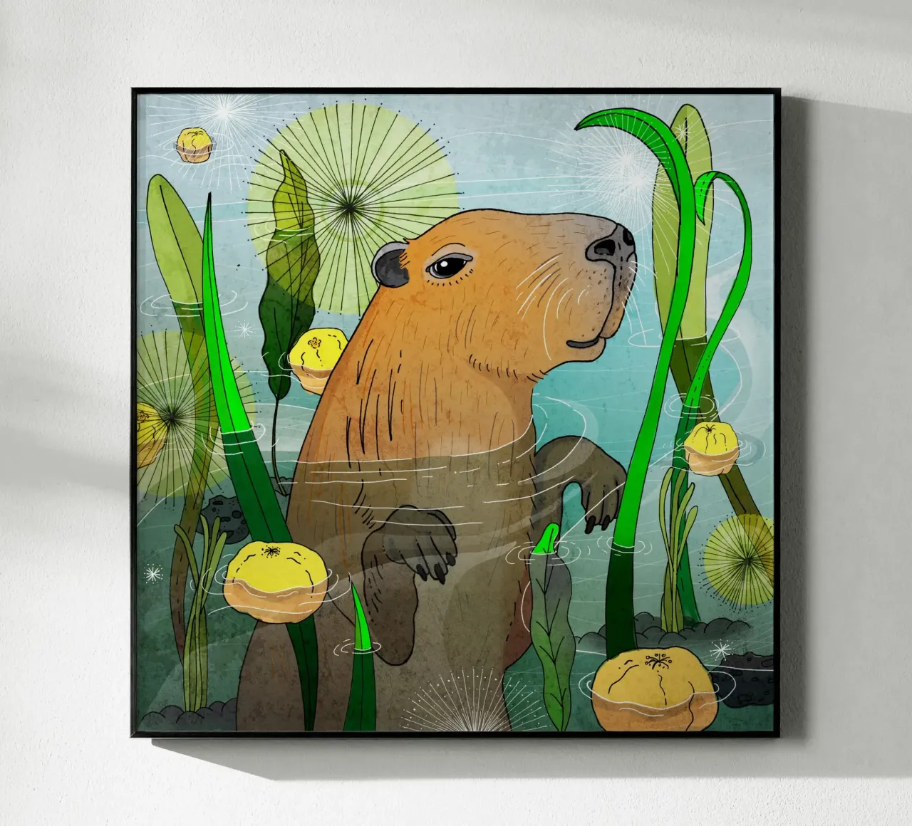 Capibara plexiglass da AnimalArt