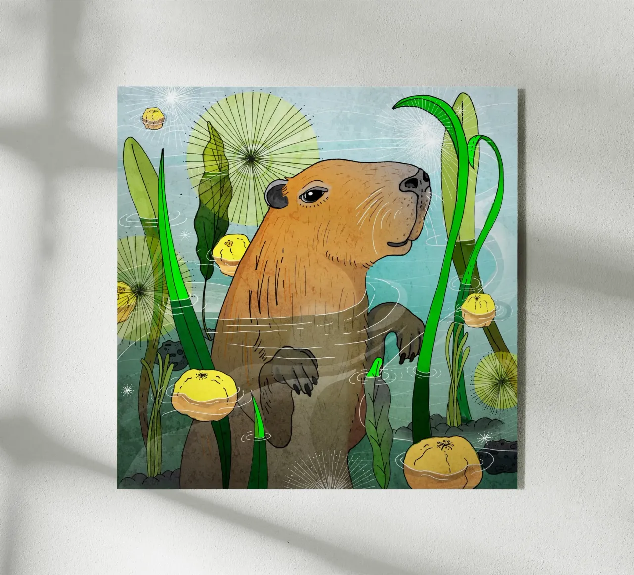 Capibara plexiglass da AnimalArt