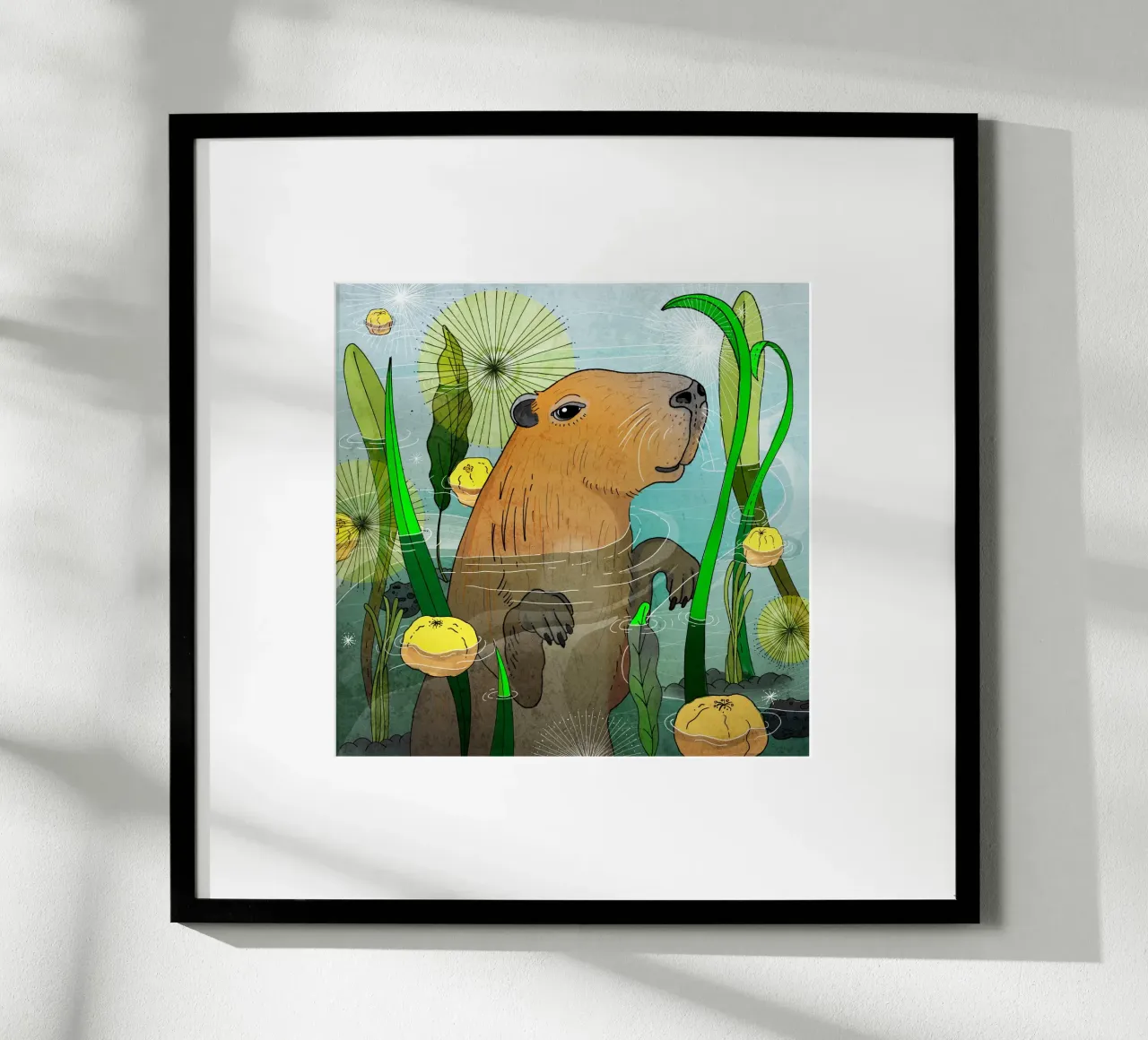 Capibara poster da AnimalArt