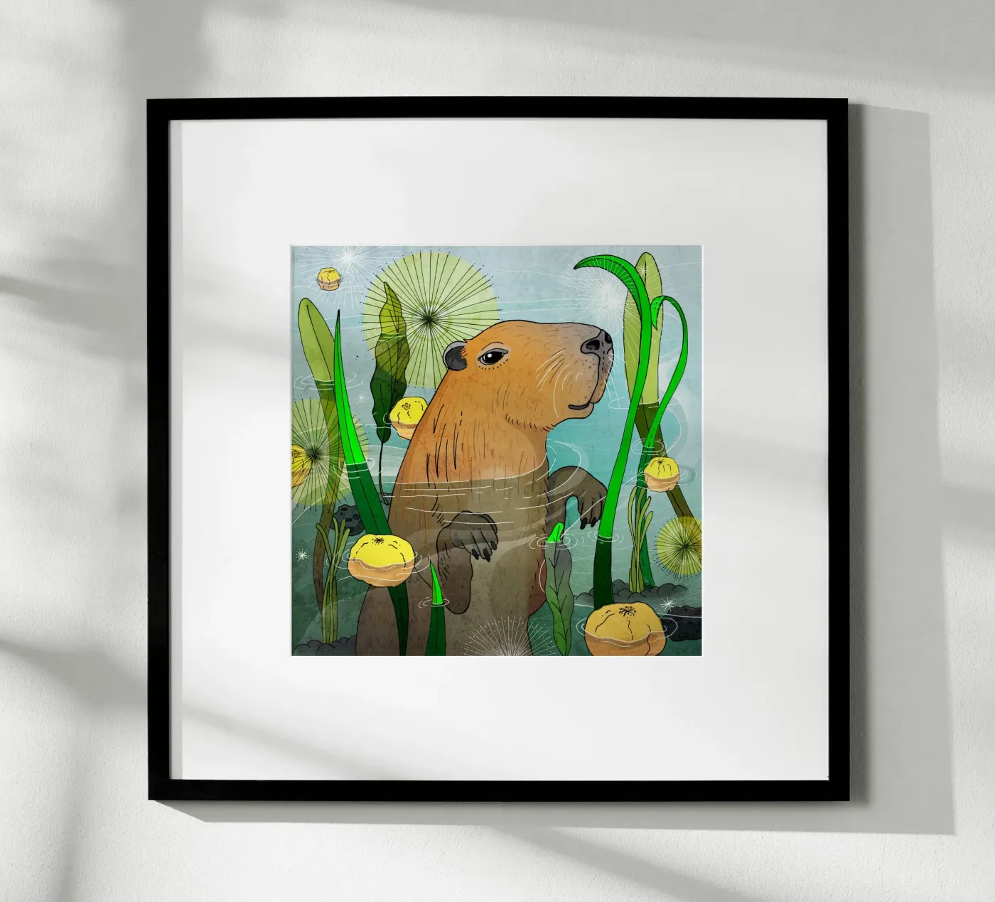 Capybara poster da AnimalArt