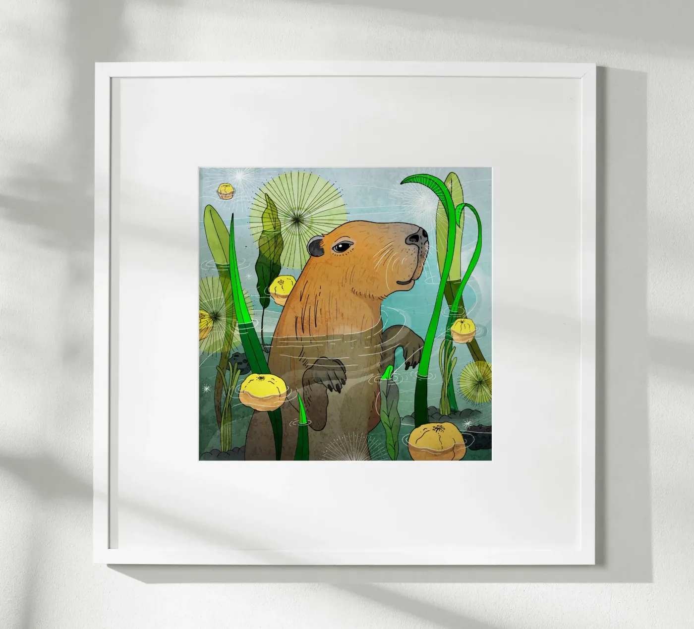 Capybara poster da AnimalArt