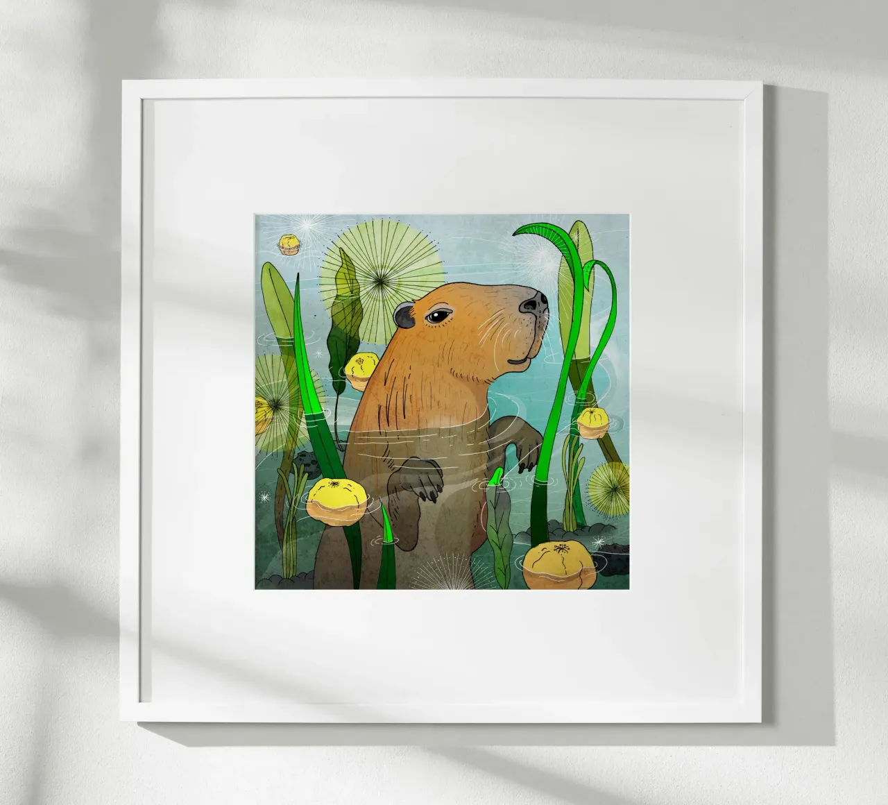 Capibara poster da AnimalArt