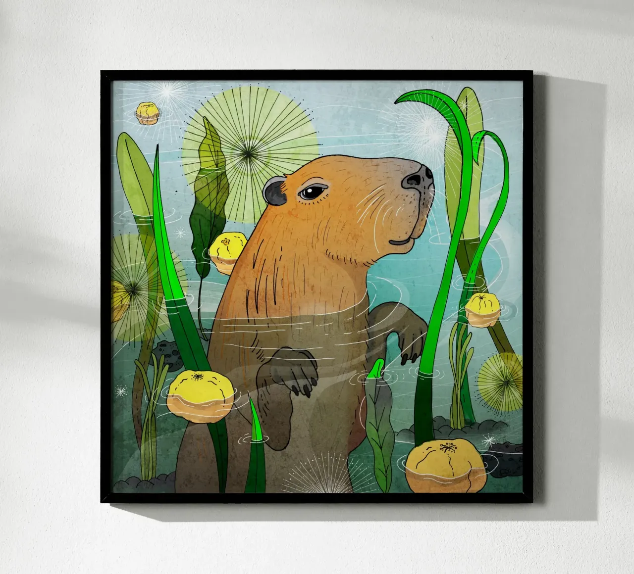 Capibara poster da AnimalArt