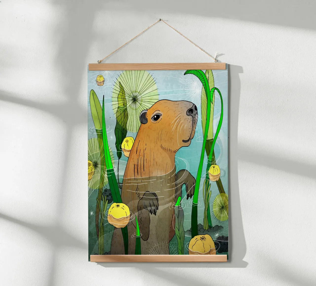 Capibara poster da AnimalArt